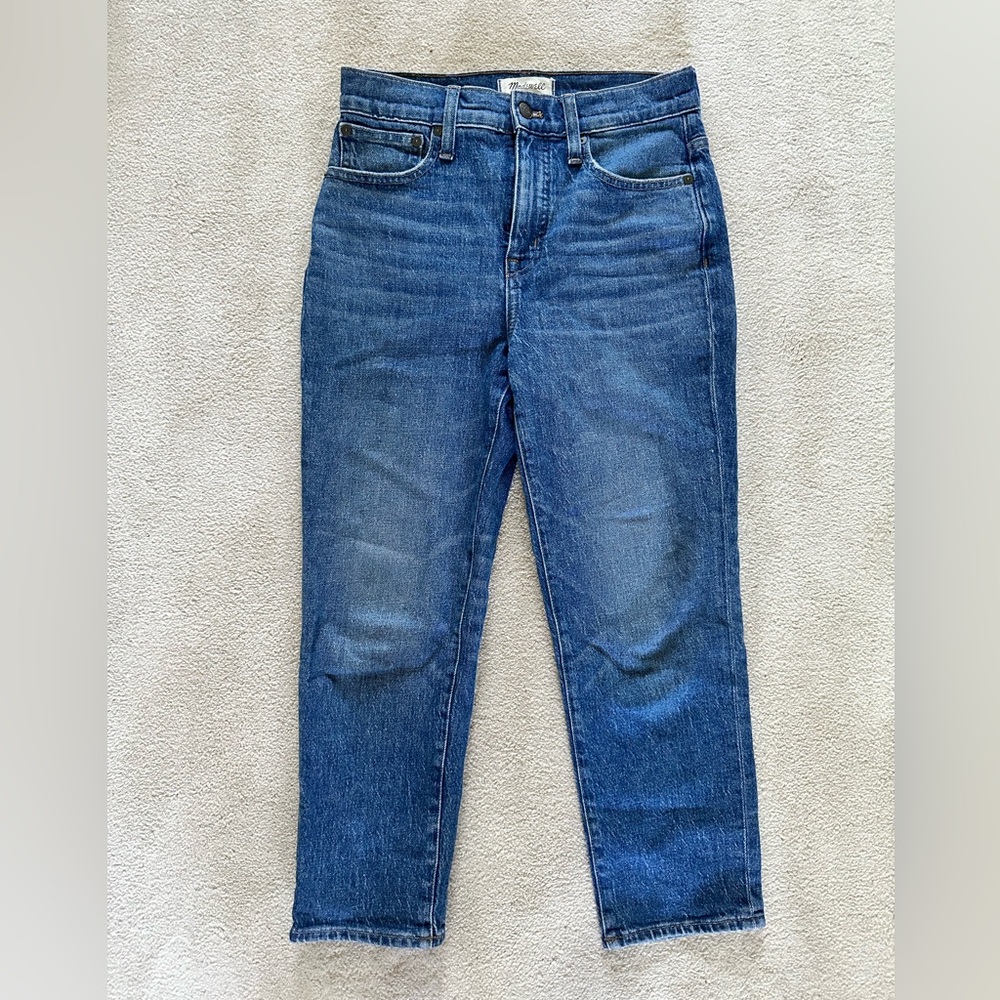 Madewell perfect vintage classic straight jeans